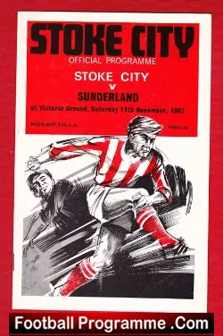 Stoke City v Sunderland 1967