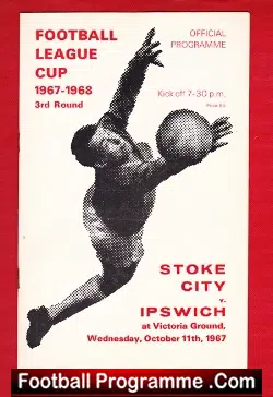 Stoke City v Ipswich Town 1967