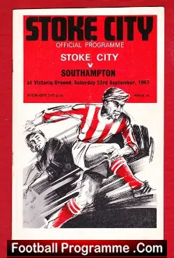 Stoke City v Southampton 1967