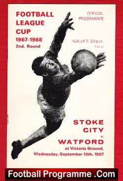Stoke City v Watford 1967