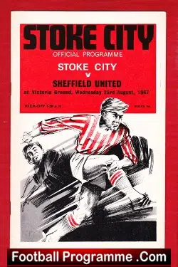 Stoke City v Sheffield United 1967