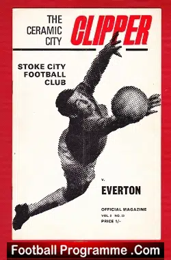 Stoke City v Everton 1970