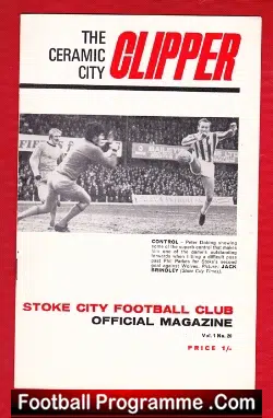 Stoke City v Liverpool 1969