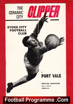 Stoke City v Port Vale 1969