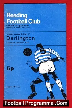 Reading v Darlington 1971