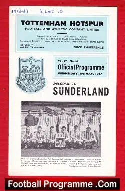 Tottenham Hotspur v Sunderland 1967