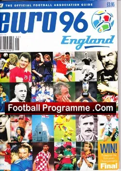 Euro 96 BBC Official England Football Guide 1996