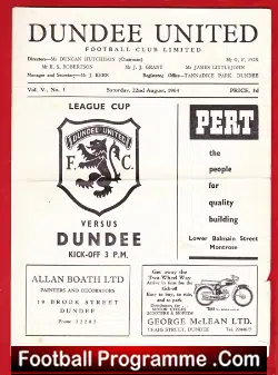 Dundee United v Dundee 1964