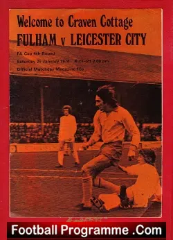 Fulham v Leicester City 1974