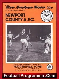 Newport County v Huddersfield Town 1980