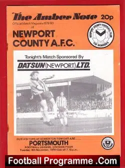 Newport County v Portsmouth 1979