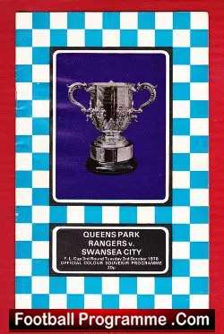 Queens Park Rangers v Swansea City 1978