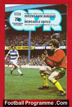 Queens Park Rangers v Newcastle United 1977