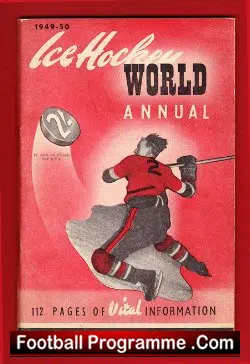 Ice Hockey World Annual Book 1949 - 1950