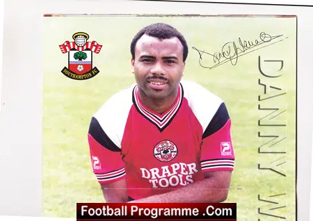 Danny Wallace Testimonial Benefit Match Southampton 2004 SIGNED
