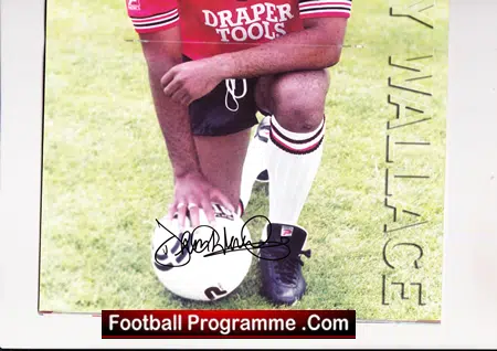 Danny Wallace Testimonial Benefit Match Southampton 2004 SIGNED