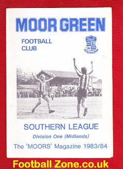 Moor Green v Wellingborough United 1984