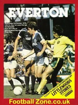 Everton v Feyenoord 1979 - UEFA Cup