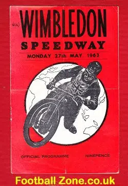 Wimbledon Speedway v Oxford 1963