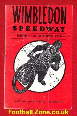 Wimbledon Speedway v Sheffield 1965