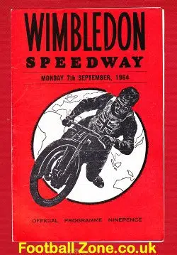 Wimbledon Speedway London v Midlands 1964