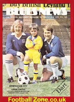 Birmingham City v Leeds United 1976