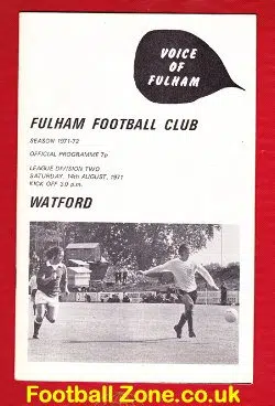 Fulham v Watford 1971
