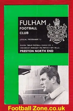 Fulham v Preston 1969