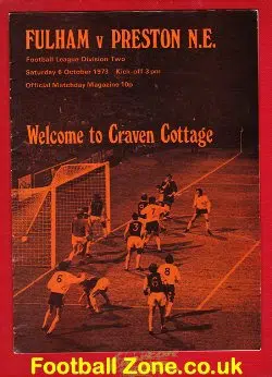 Fulham v Preston 1973