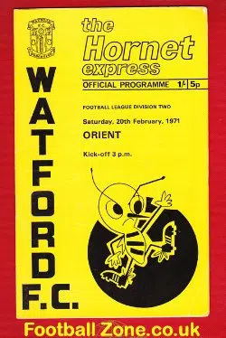 Watford v Orient 1971