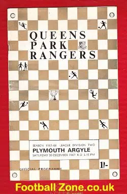 Queens Park Rangers v Plymouth Argyle 1967