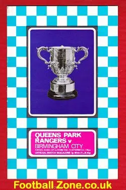 Queens Park Rangers v Birmingham City 1971 - League Cup