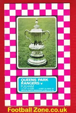 Queens Park Rangers v Fulham 1972 - FA Cup