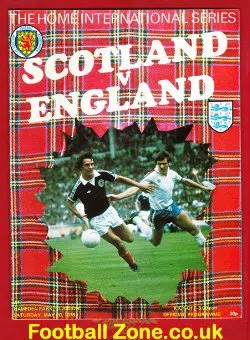 Scotland v England 1978 - Hampden Park - Glasgow