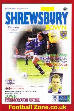 Shrewsbury Town v Peterborough United 1998