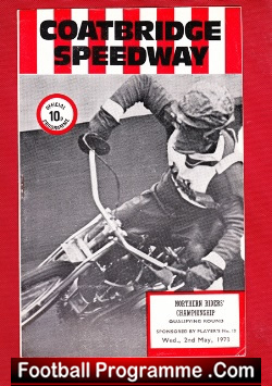 Coatbridge Speedway – Northern Riders Championship 1973