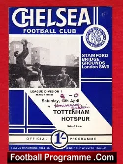 Chelsea v Tottenham 1968