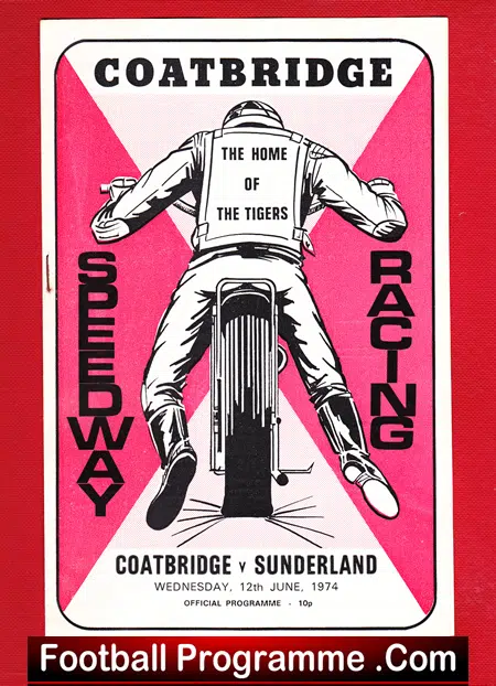 Coatbridge Speedway v Sunderland 1974