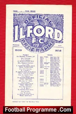 Edgware Town v Leytonstone 1948 – London Senior Cup Final