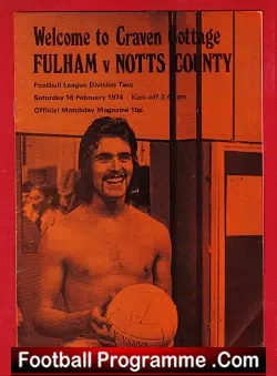 Fulham v Notts County 1974