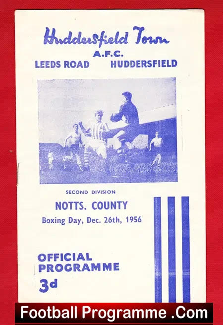 Huddersfield Town v Notts County 1956 – Denis Law First