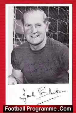 Jack Blackman Testimonial Benefit Match Millwall 1971 - SIGNED - football programme