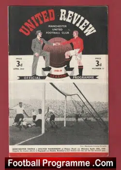 Manchester United v Preston 1949 – Man Utd 1940’s