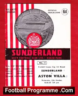 Sunderland v Aston Villa 1965 – League Cup