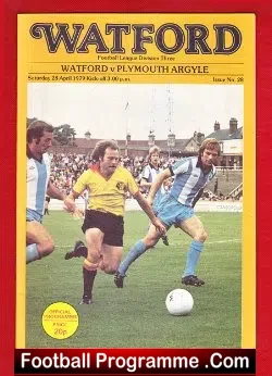 Watford v Plymouth Argyle 1979