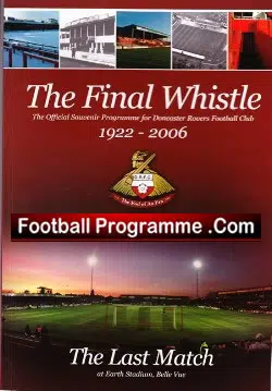 Doncaster Rovers v Nottingham Forest 2006 – Last Match Belle Vue