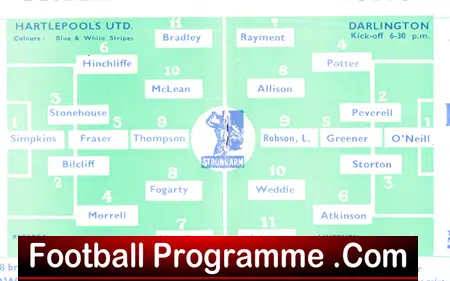 Hartlepool United v Darlington 1964 - Durham Senior Cup
