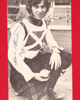 Scotland Speedway Rider George Hunter Signed Picture Autograph