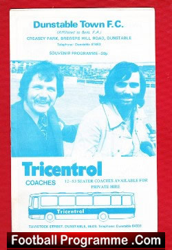 Dunstable Town v Luton Town 1975 – George Best