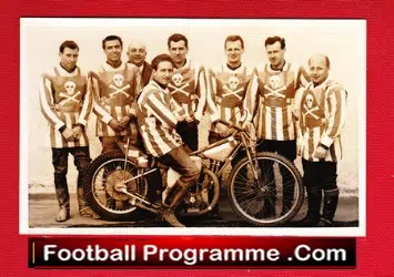 Poole Pirates Speedway Team Photograph Picture 1965